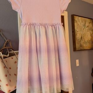 Wonder Nation Pink and Purple Casual Dress